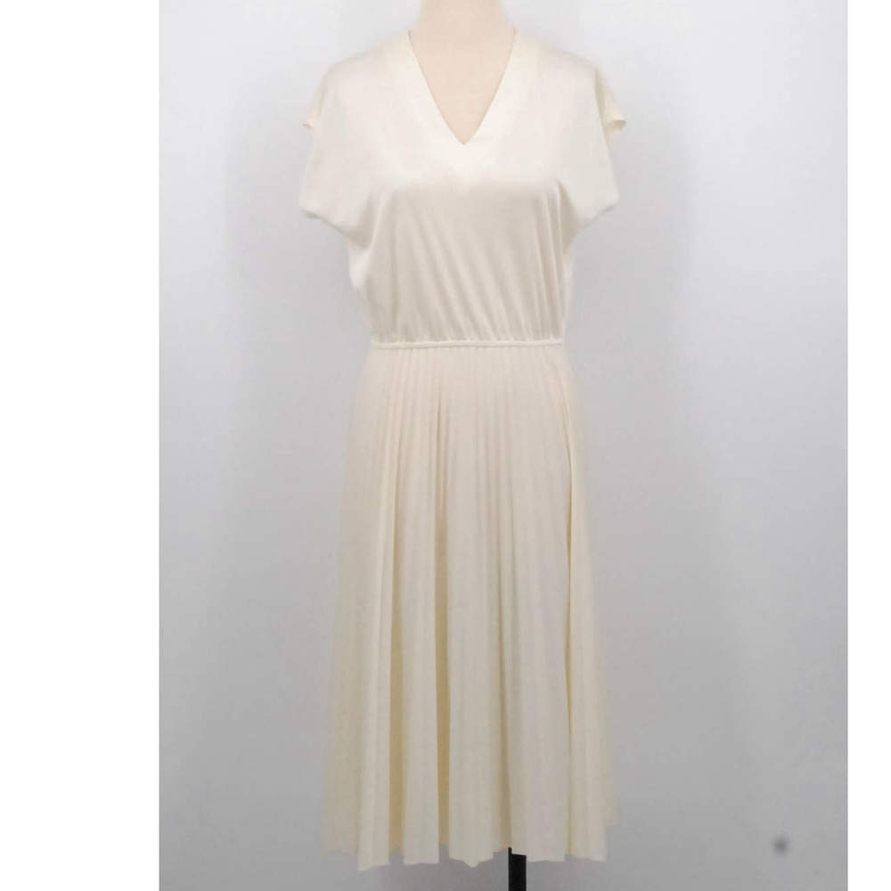 Vintage Slip Pleated Dress